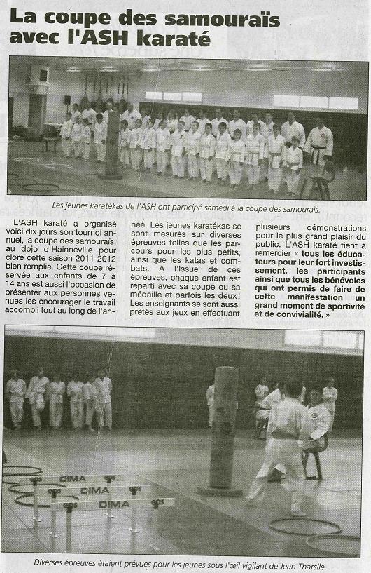 Article paru dans `La Presse de la Manche`